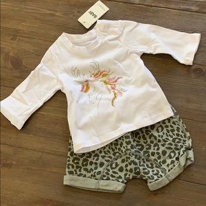 Two Piece Unicorn Outfit by COTTON ON